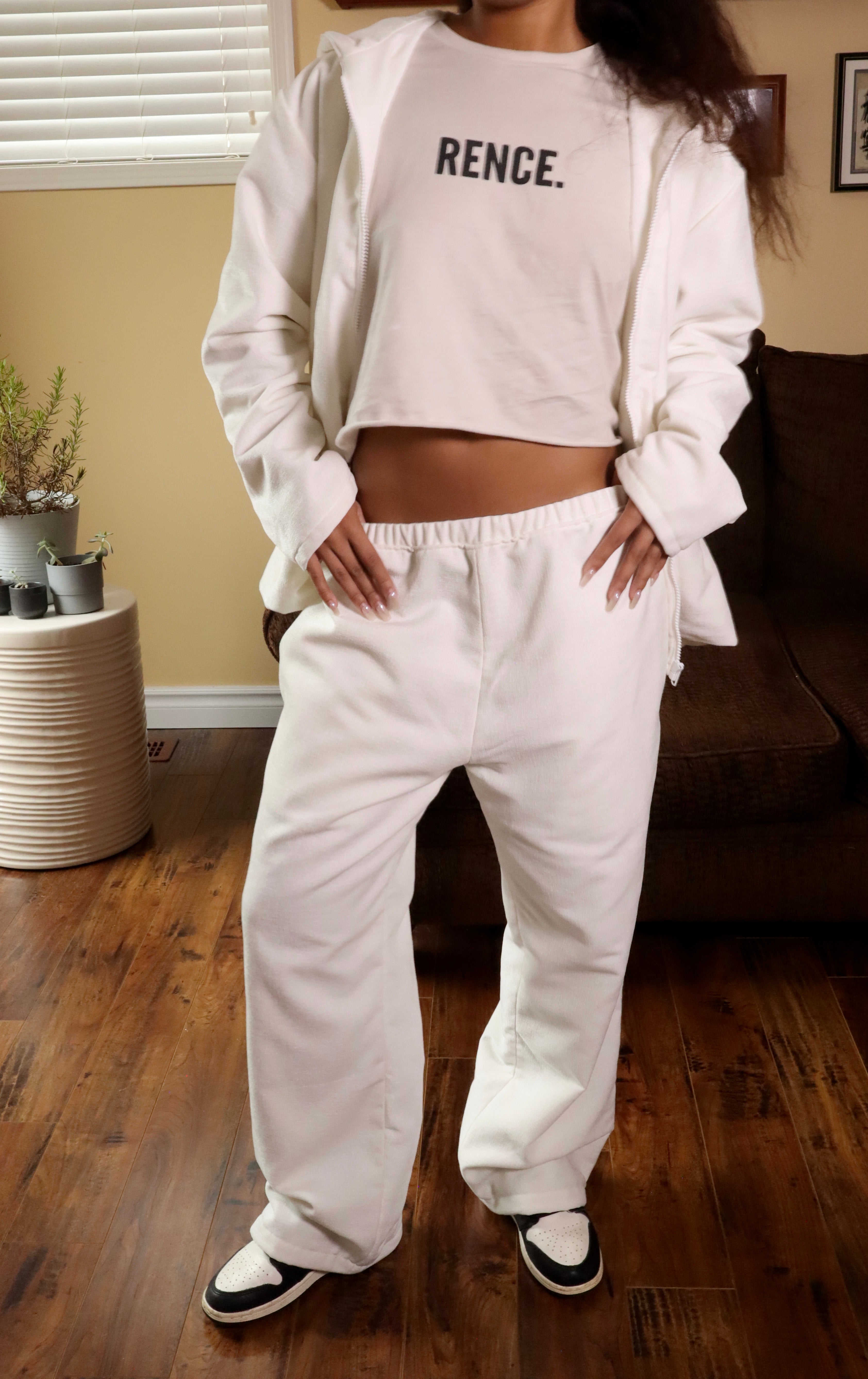 White Cargo Pants