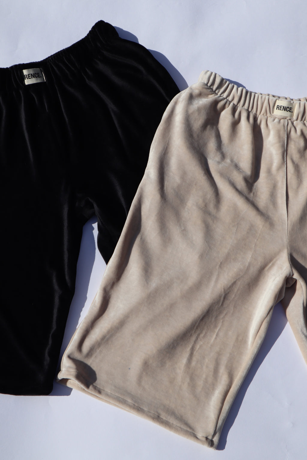 Velour Oversized Short