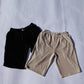 Velour Oversized Short