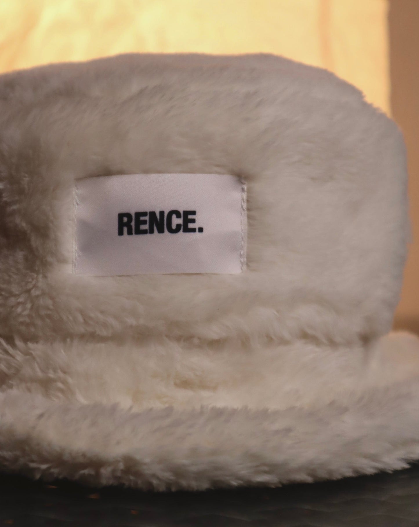 Ivory Fur Bucket Hat